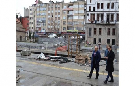 Trabzon Meydan Parkı ikinci etap çalışmalarında son durum!
