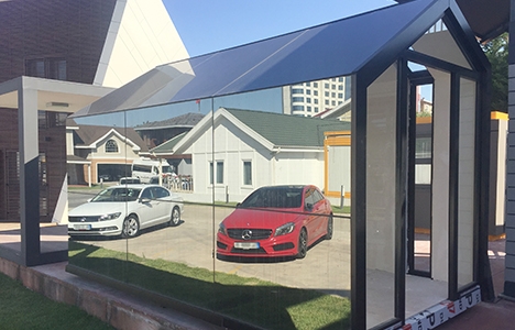 Vekon’dan ayna cepheli modüler yaşam ünitesi!