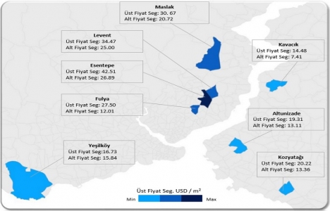 İstanbul da ofis kiraları yine en çok Esentepe de arttı!