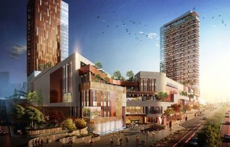 Alışveriş merkezi olan konut projeleri!