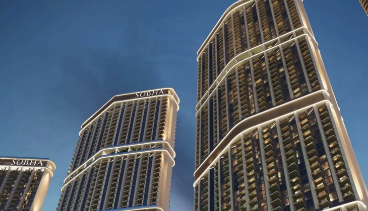 360 Riverside Crescent Dubai de panoramik manzaralı evler 2027 de teslim! 