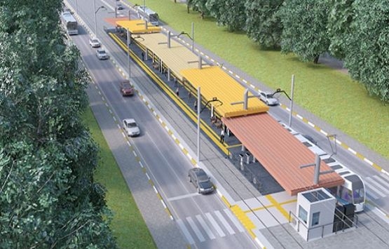 Antalya 3. etap raylı sistem hattı