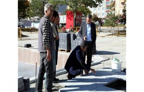 Seydişehir Kent Meydanı açılışa gün sayıyor!