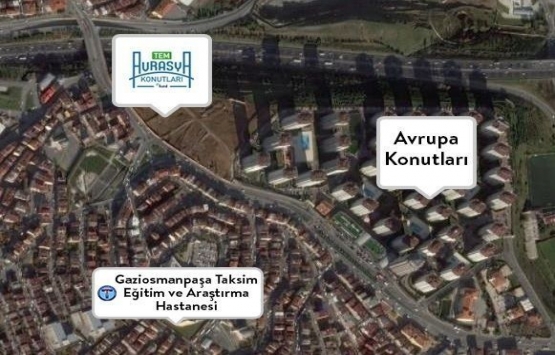 Gaziosmanpaşa Tem Avrasya da yüzde 10 peşinatla!