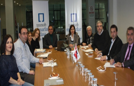 Bursa Mimarlar Odası'ndan inşaat ruhsatı uygulamaları toplantısı!