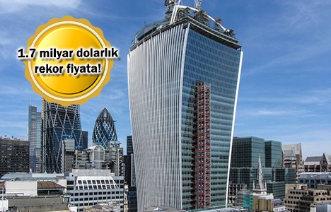 Londra Walkie Talkie Gökdeleni satıldı!