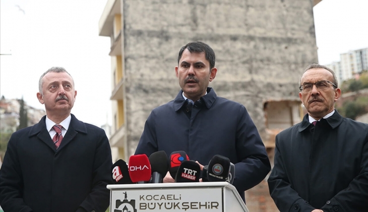 Murat Kurum'dan son dakika kentsel dönüşüm açıklaması!