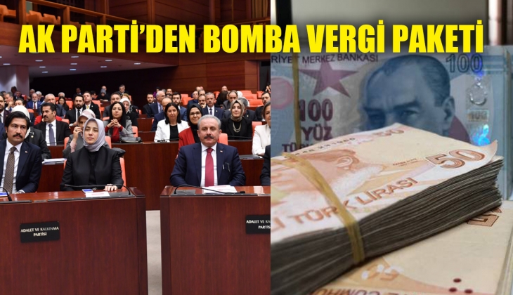 Maaşlara artış, Doktorlara vergi, 2/B arazilerinin satışıyla ilgili yeni düzenleme! AK Parti'den bomba vergi paketi