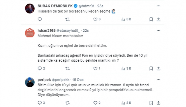 10 hisse belirle, gelirinin yüzde 10 uyla her ay düzenli alım yap!
