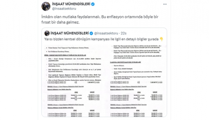 Yarısı Bizden Kampanyası tüm detaylarıyla açıklandı! Kentsel dönüşüm kredisi almak için hemen bakın!
