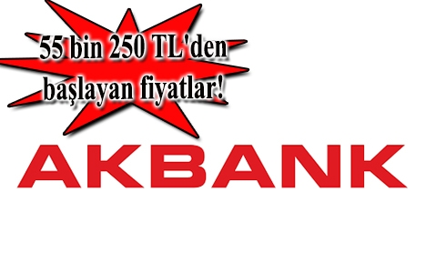 Akbank 21 gayrimenkulünü satıyor!