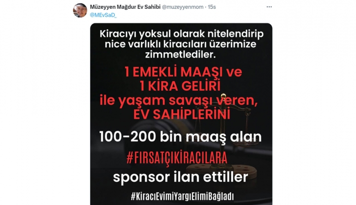 Boş evler için dairenin rayiç kira bedeli üstünden yaptırım uygulanabilir mi? Vatandaşlar vergilere neler diyor? 
