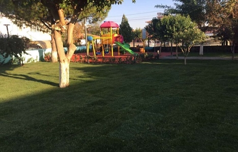 Gölmarmara Gazi Ali Aydın Parkı yeniden hayat buldu!