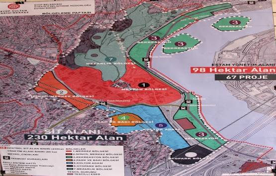 Eyüpsultan 67 projeyle tarihi kimliğine kavuşuyor!