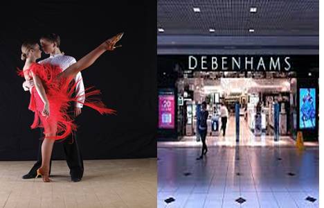 Aşkın dansı tango Debenhams Cevahir Mağazası'nda!