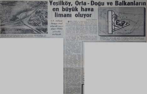 1971 yılında Atatürk Havalimanı, Ortadoğu ve Balkanların en büyük Havalimanı olacakmış!