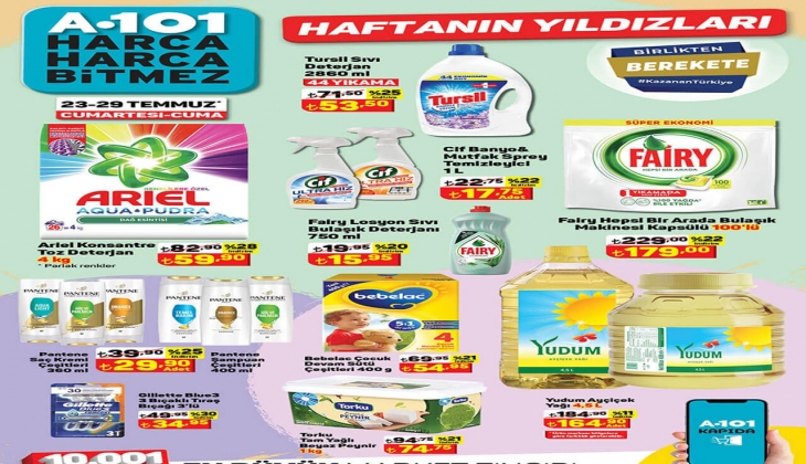 27 Temmuz 2022 A101 kataloğu! 27 Temmuz Çarşamba A101 kataloğu yayınlandı mı?