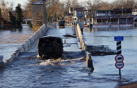 Edirne'de yüz yılın felaketi yaşanıyor!