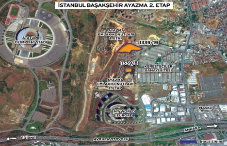 Ayazma Emlak Konutları 2. Etap a 20 teklif geldi!