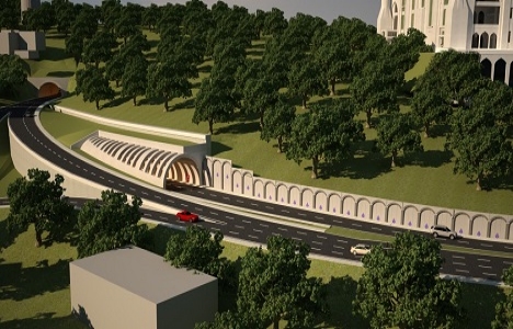 Çamlıca Libadiye Karayolu Tüneli nde son durum!