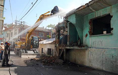 İmariye Mahallesi kentsel dönüşüm kapsamında yıkıldı!