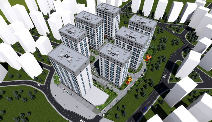 Kiptaş Kartal Kaper Sitesi nde 6 milyon 176 bin TL den başlayan fiyatlarla! 