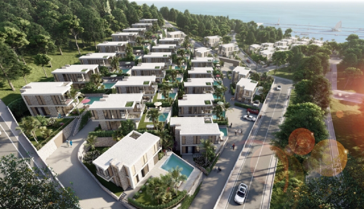 Deniz manzaralı Kadık Villaları nda son 4+1 satışta!