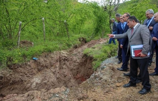 Ordu da 6 ev tahliye edildi!