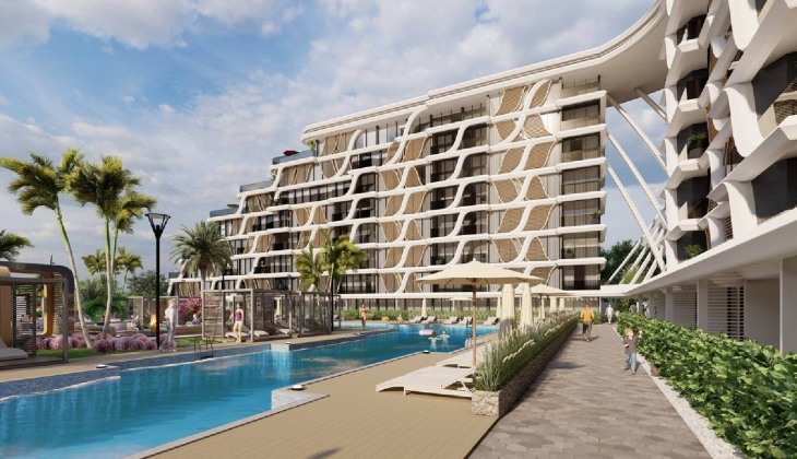5 yıldızlı otel konseptindeki Akropolis Residence ta 1+1 ve 2+1 lerde hemen teslim fırsatı!