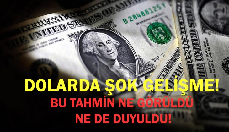 Dünya bu dolar tahminini konuşuyor! Bu nasıl bir çelişki...