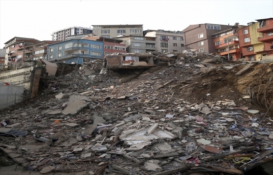 Kağıthane de çöken binanın son hali!