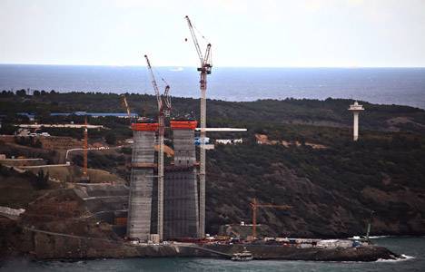 3'üncü Boğaz Köprüsü 2015'te hizmete girecek!