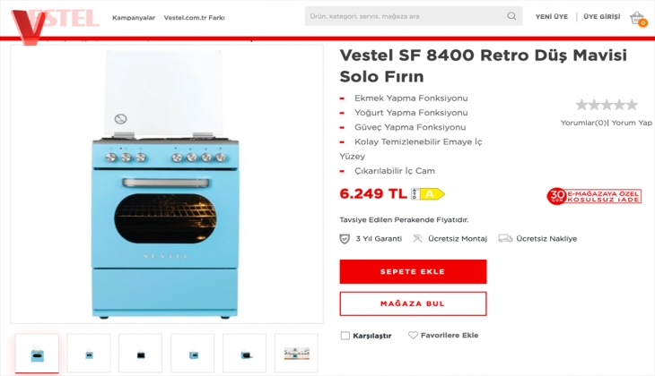 Retro severlere Vestel’den 2’li ürün alımına 750 TL indirim fırsatı. İşte 22 Eylül 2022 Vestel fiyat listesi