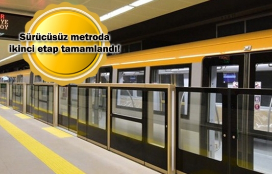 Çekmeköy-Yamanevler Metrosu'nda çalışmalar tamam!