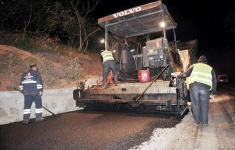 Beykoz Kaynarca’nın yolları asfaltlanıyor!