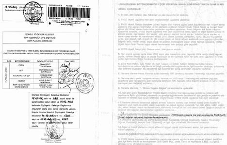 Büyükçekmece Türkoba Güneyi imar planı yeniden askıda!