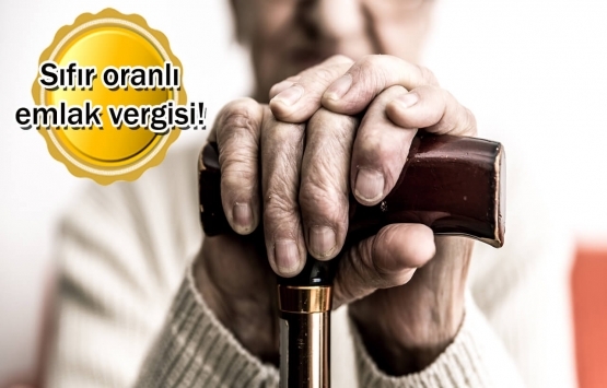 Emekliler için emlak vergisi muafiyeti!