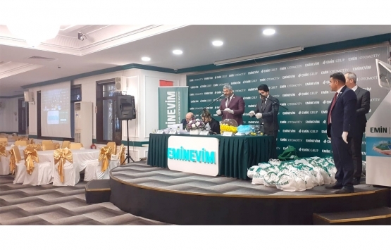 Eminevim den çekilişler için koronavirüs tedbirleri! 