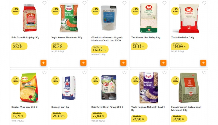 Migros ta yüzde 25 lik dev indirim fırsatı: Komili zeytinyağı 1 litre 322, osmancık pirinç 58 TL! Fiyatı gören koştu!