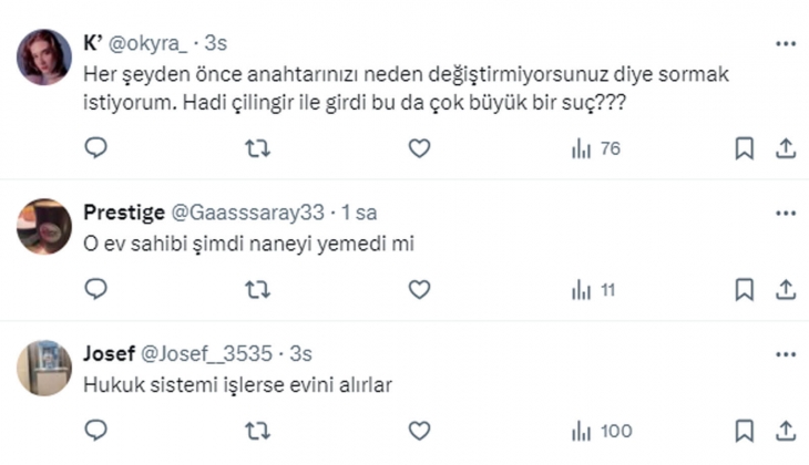 İzmir de ev sahibi kiracısı evde yokken eşyalarını sokağa attı: Eşyalar yağmalandı!