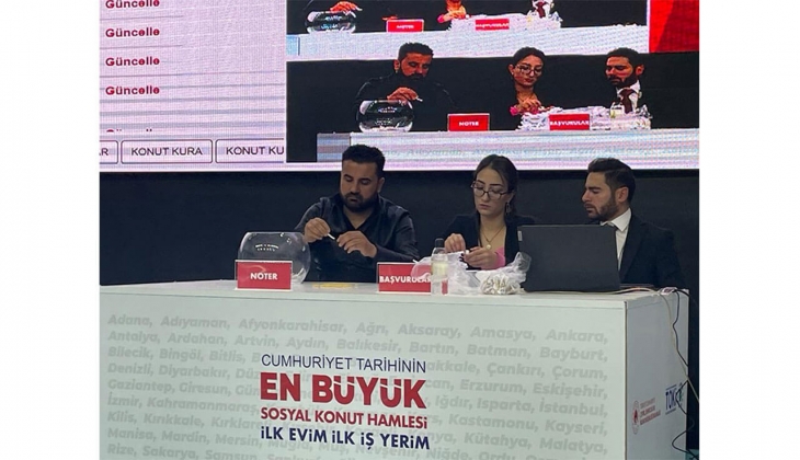 TOKİ İlk Evim, İlk İş Yerim Projesi nde ilk kuralar Şırnak ta çekildi!