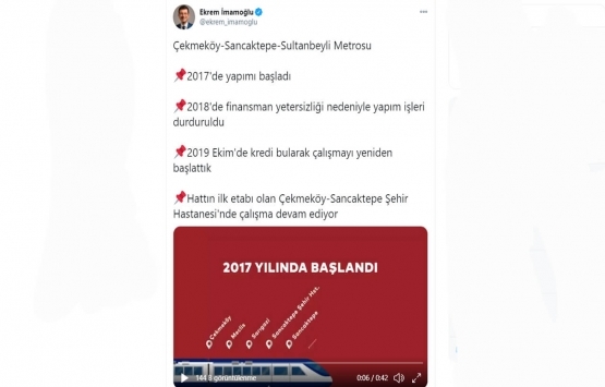 Çekmeköy-Sancaktepe-Sultanbeyli Metrosu nda sona gelindi!