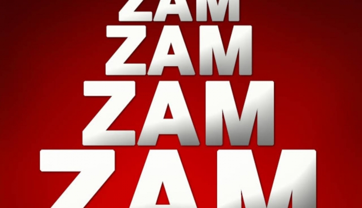  Türkiye'de tüm illerde o hizmete peş peşe zam gelmeye başladı. Bir ilimiz için daha zam kararı