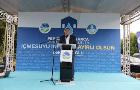 Sakarya Ferizli ve Kaynarca'nın içme suyu sorunu çözüldü!
