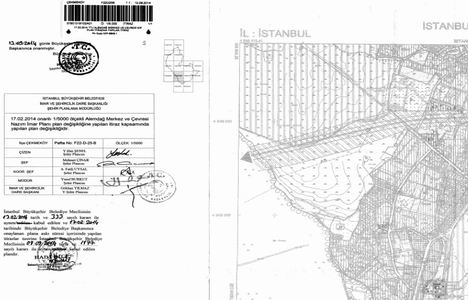 Alemdağ Merkez ve Çevresi imar planı askıda!