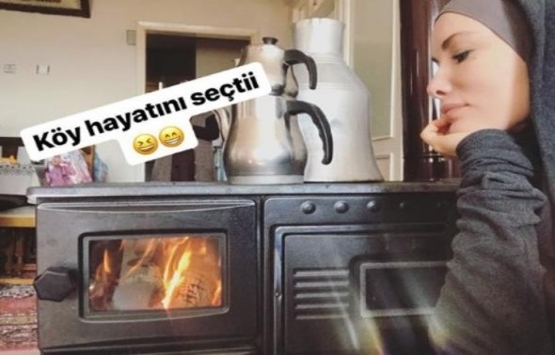 Gamze Özçelik köy hayatını seçti!