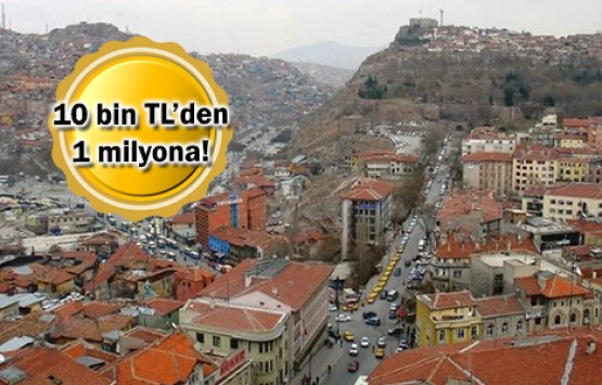 Altındağ'da daire fiyatları 1 milyona yaklaştı!