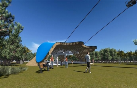 Alanya teleferik projesi Nisan'da tamam!