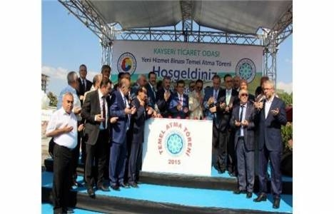 KTO 5 yıldızlı odalara sahip yeni hizmet binasının temelini attı!