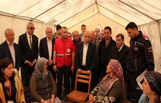 Hasan Karahan: Depremde orta ve ağır hasar gören 500'e yakın ev var!